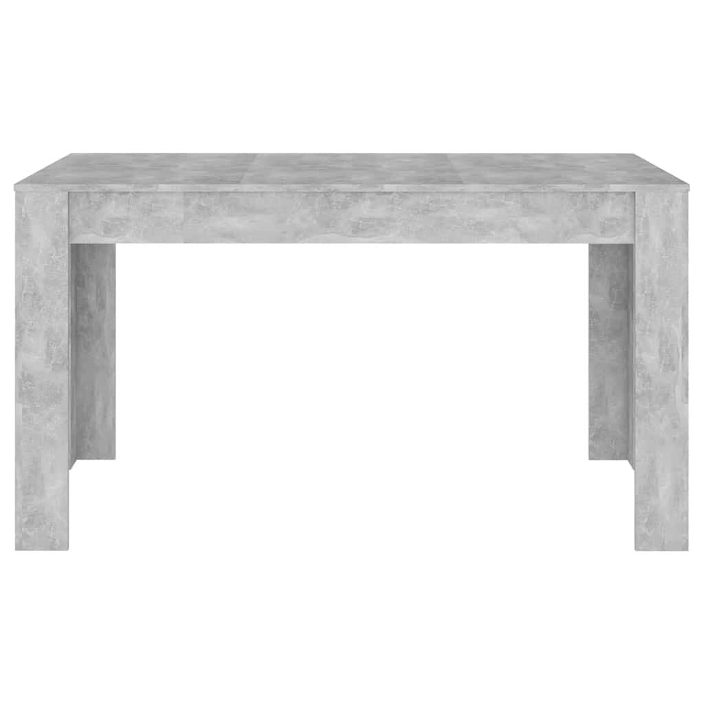 Esstisch Betongrau 140X74,5X76 Cm Holzwerkstoff