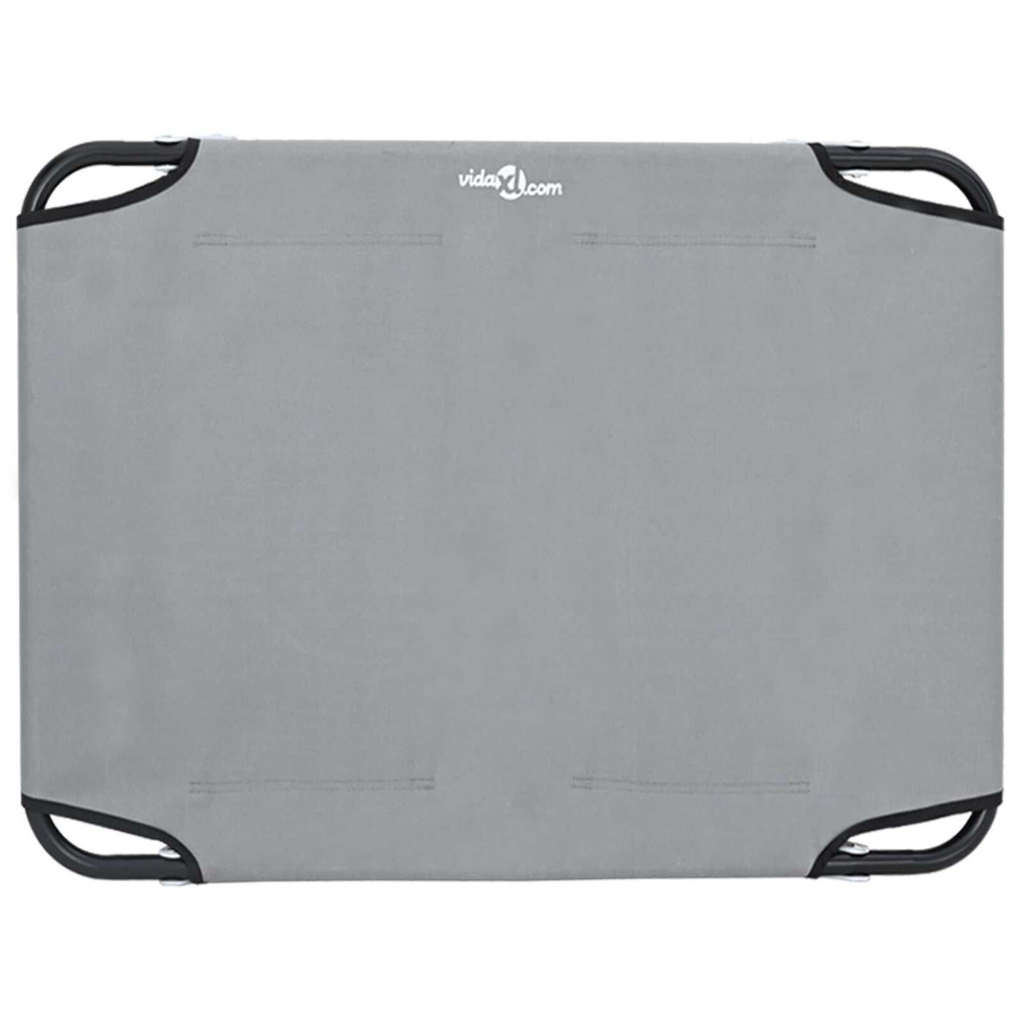 Hundebett Hellgrau 80 X 55 X 18 Cm Stahl
