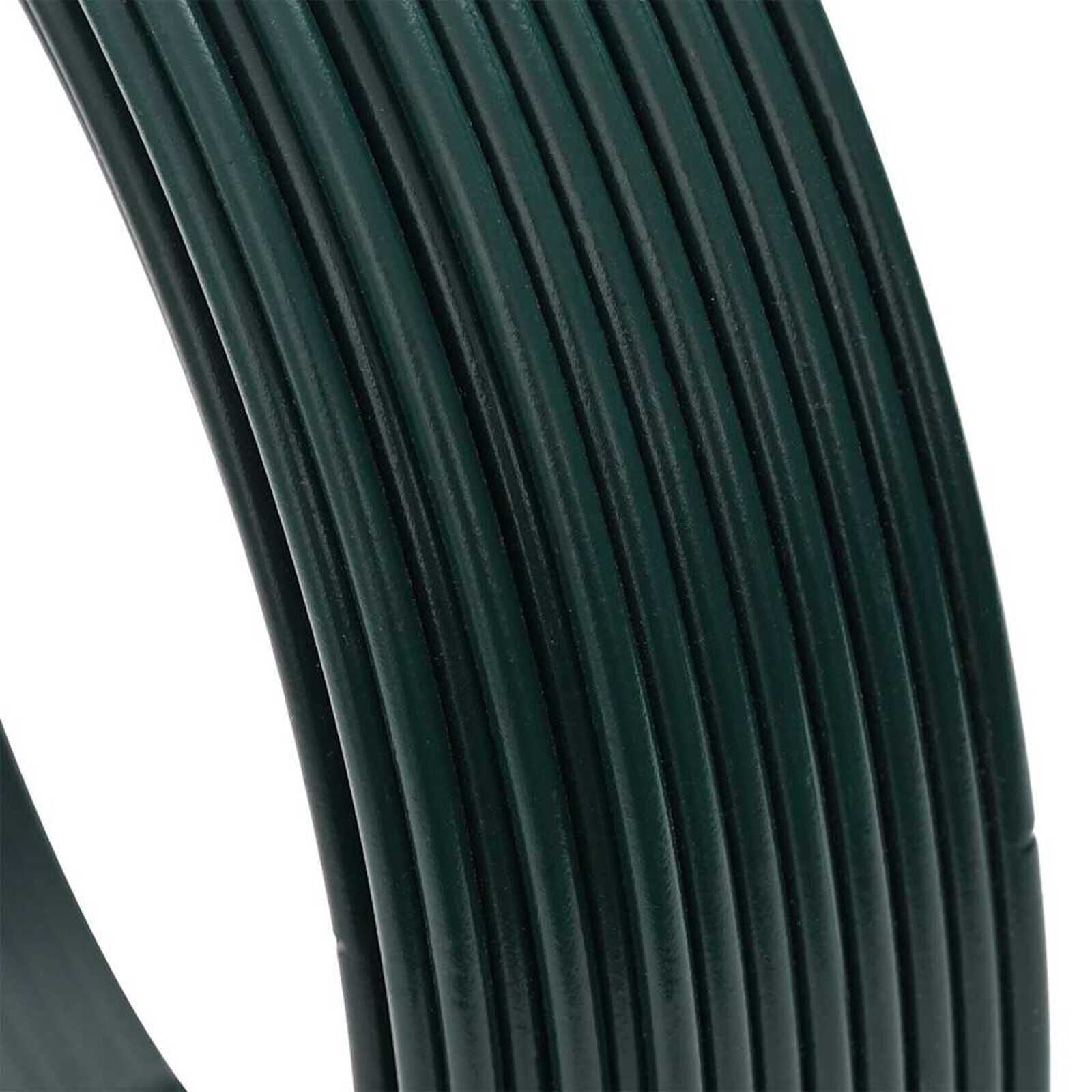 Zaunbindedraht Grün 25 M PVC