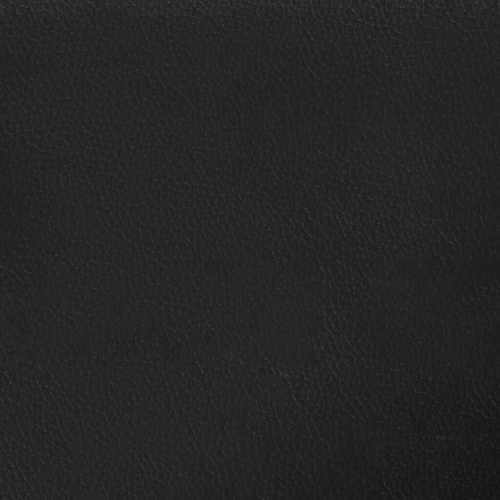 Sessel Schwarz 60 Cm Kunstleder