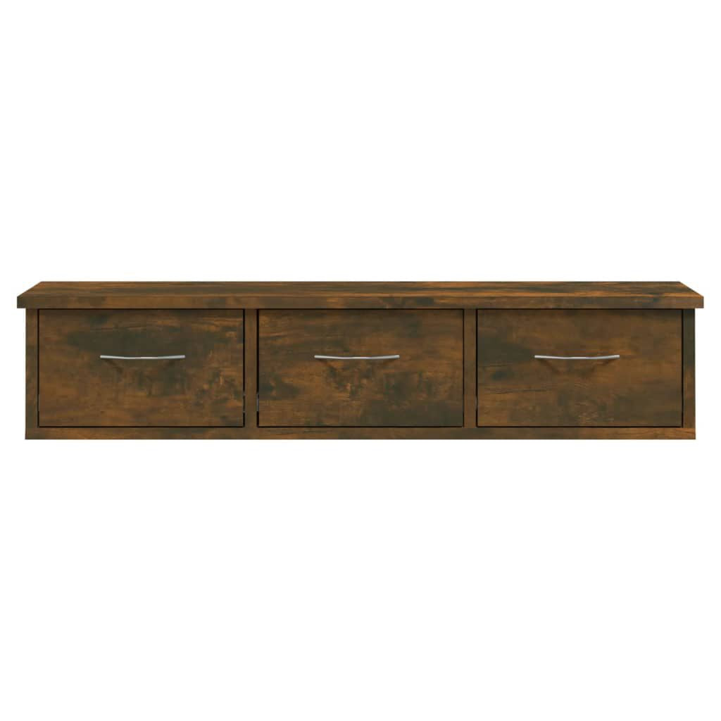 Wandschrank Räuchereiche 88X26X18,5 Cm Holzwerkstoff